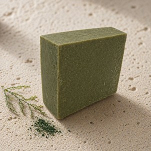 Savon artisanal à la Spiruline